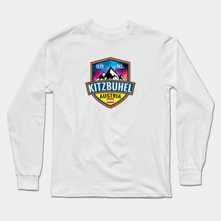 Skiing Kitzbuhel Austria Ski Long Sleeve T-Shirt